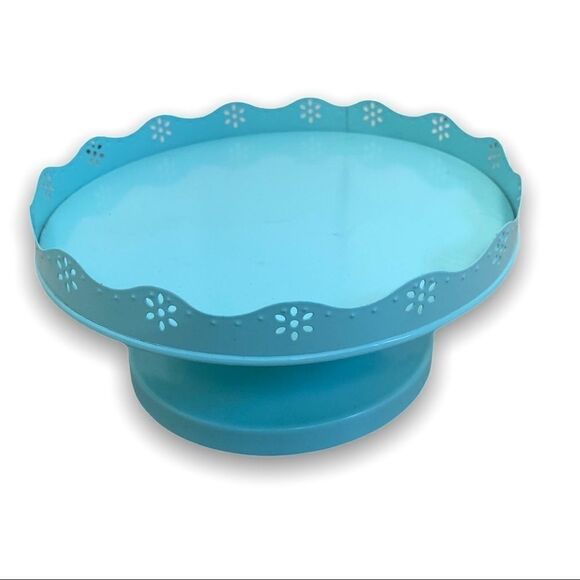 Cake Tray in Turquoise Colour - Picture 1 of 5